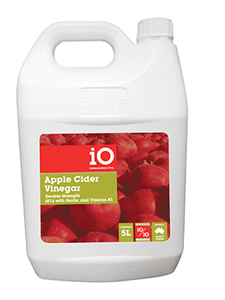 iO Apple Cider Vinegar 8% with Vitamin B1 &amp; Garlic