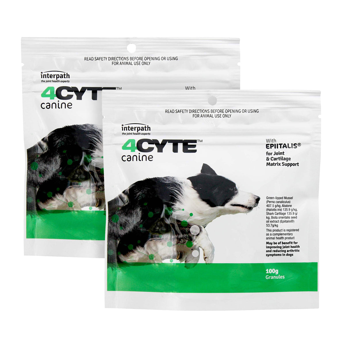 4CYTE Canine Joint Treatment for Dogs - 200g Value Bundle