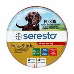 Seresto Flea Tick Collar for Dogs over 8kg