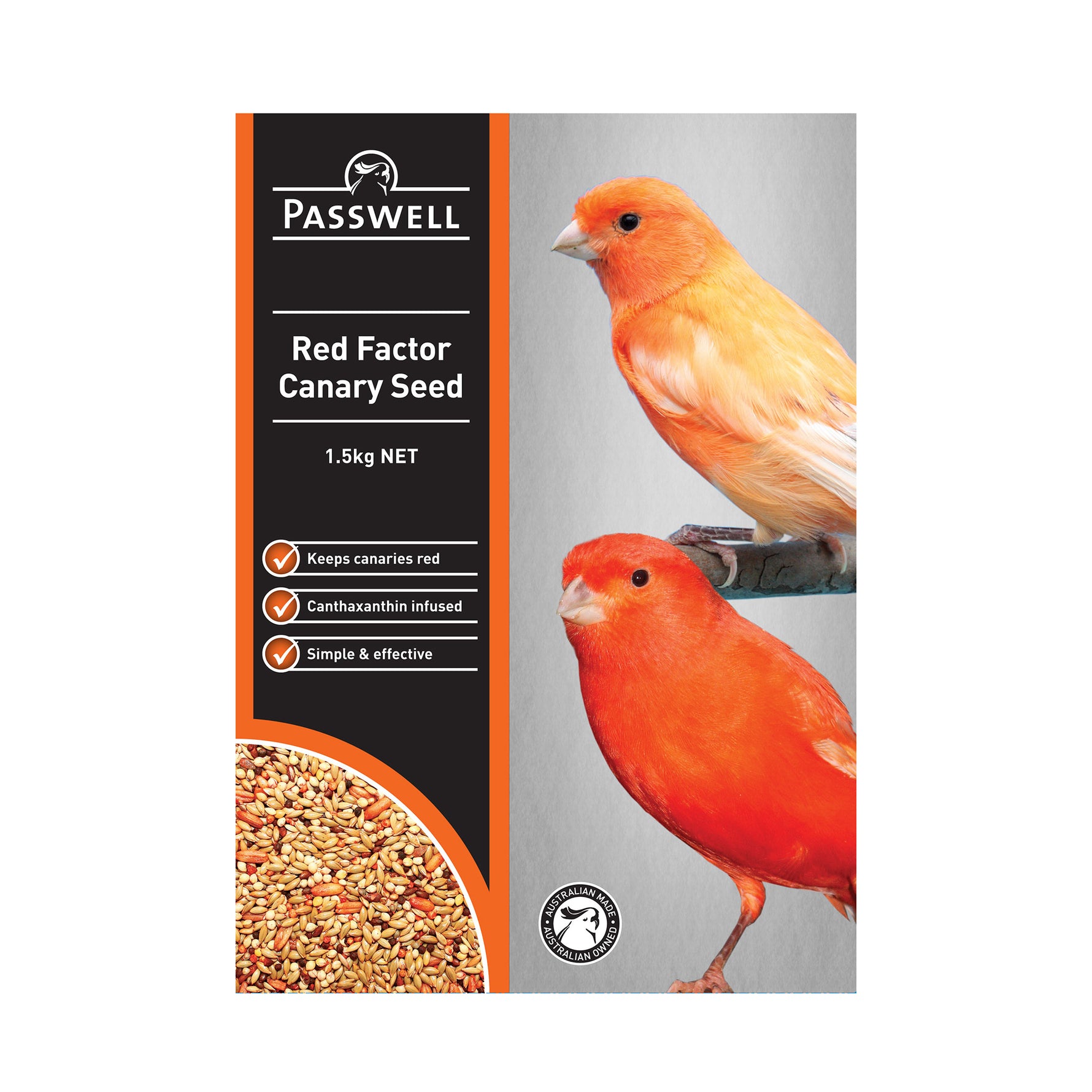 Passwell Red Factor Canary Seed