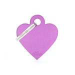 Basic Aluminium Heart Pet ID Tag