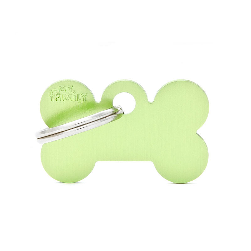 Basic Aluminium Bone Pet ID Tag