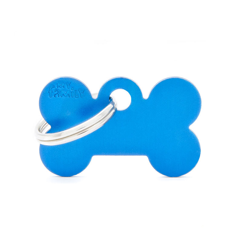 Basic Aluminium Bone Pet ID Tag