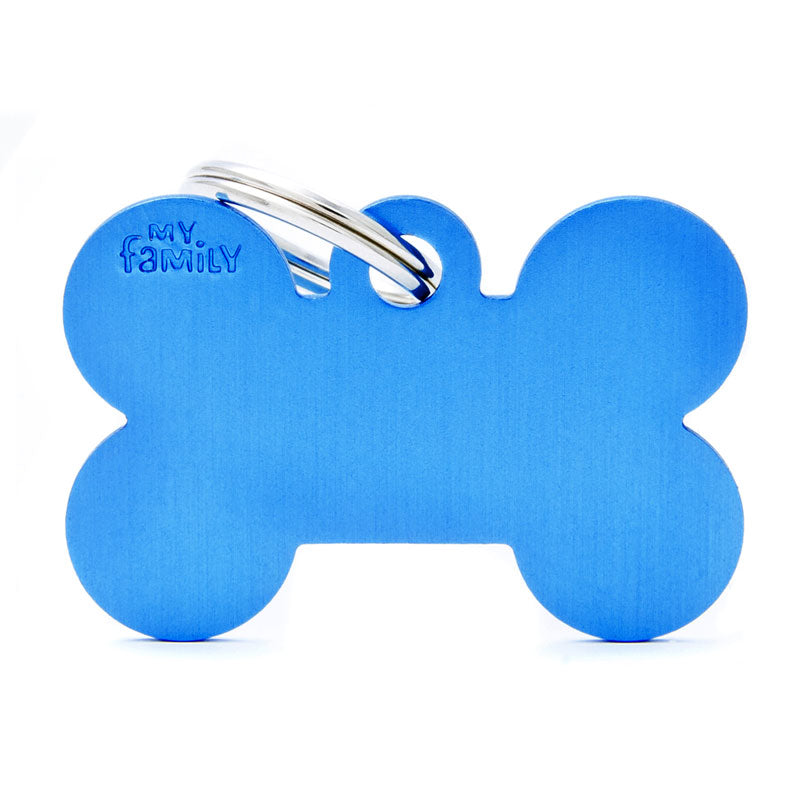 Basic Aluminium Bone Pet ID Tag