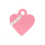 Basic Aluminium Heart Pet ID Tag