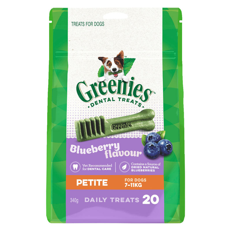 Greenies Dental Treats for Dogs - Blueberry Flavour