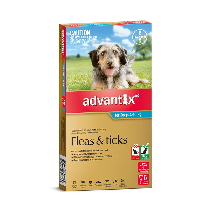 ADVANTIX for Medium Dogs 4-10kg
