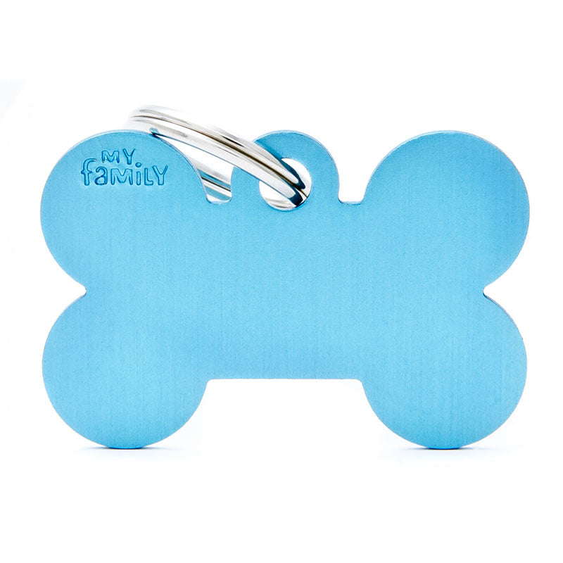 Basic Aluminium Bone Pet ID Tag