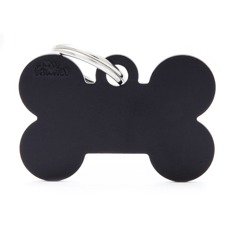 Basic Aluminium Bone Pet ID Tag