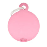 Basic Aluminium Circle Pet ID Tag