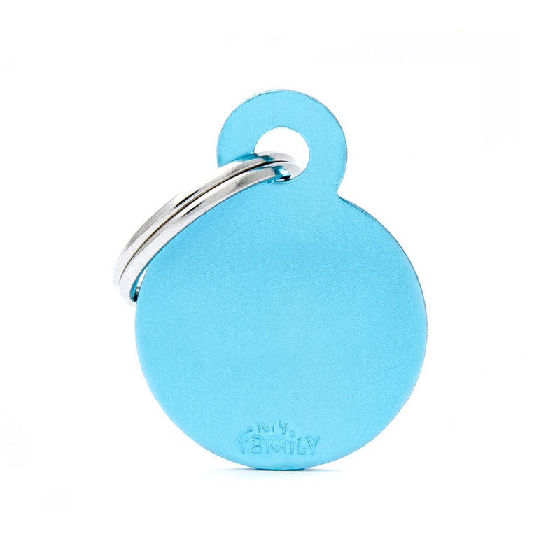 Basic Aluminium Circle Pet ID Tag