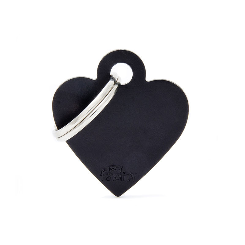 Basic Aluminium Heart Pet ID Tag