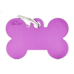 Basic Aluminium Bone Pet ID Tag