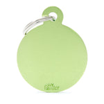 Basic Aluminium Circle Pet ID Tag