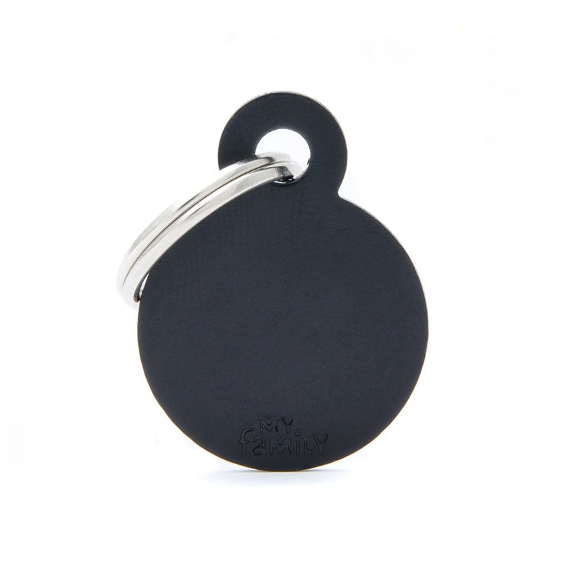 Basic Aluminium Circle Pet ID Tag