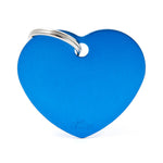 Basic Aluminium Heart Pet ID Tag