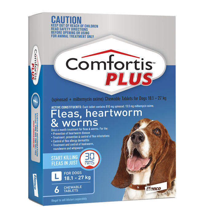 Comfortis PLUS for Large Dogs 18.1 to 27kg