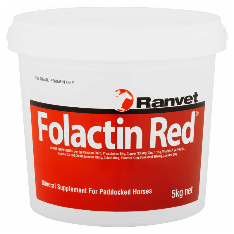 Folactin Red Mineral Supplement for Horses