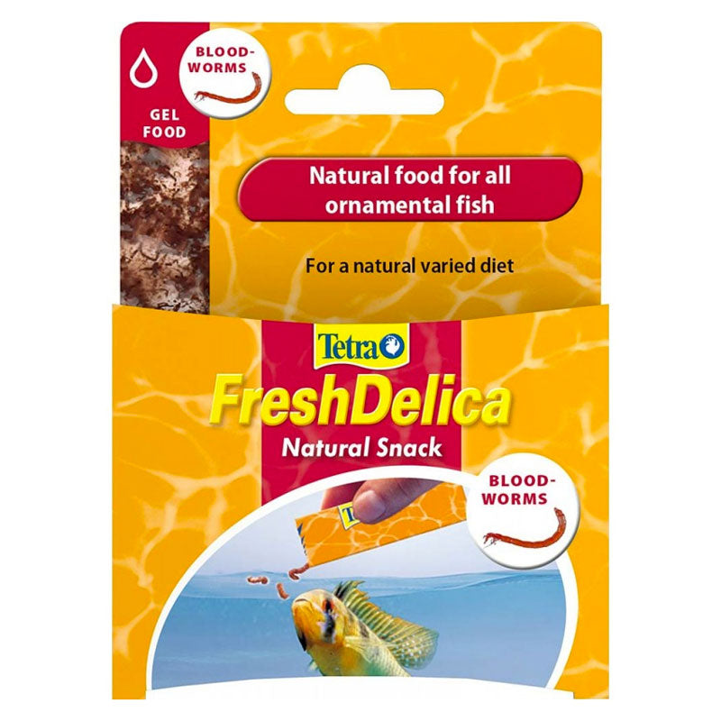 Tetra FreshDelica Bloodworms  Natural Snack 48g