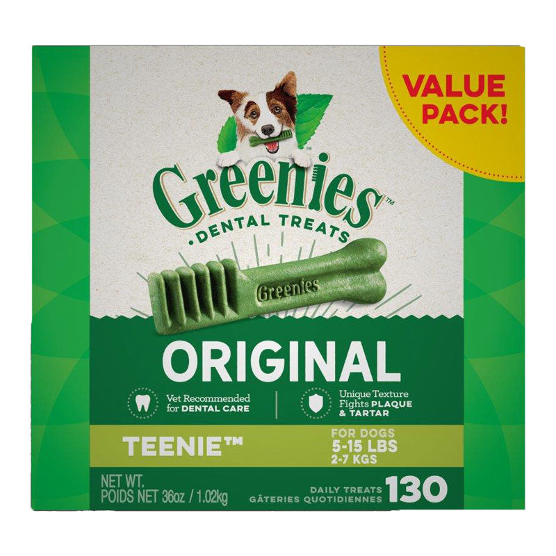 Greenies Original Dental Treats for Dogs Value Pack 1kg