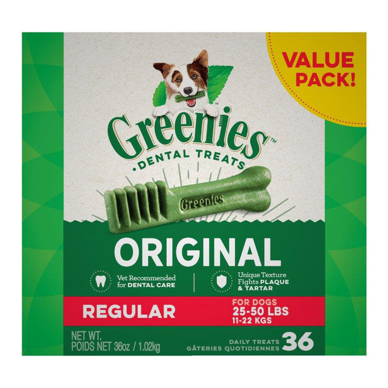 Greenies Original Dental Treats for Dogs Value Pack 1kg