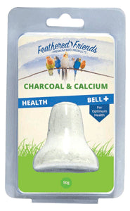 Feathered Friends Charcoal &amp; Calcium Health Bell 50g