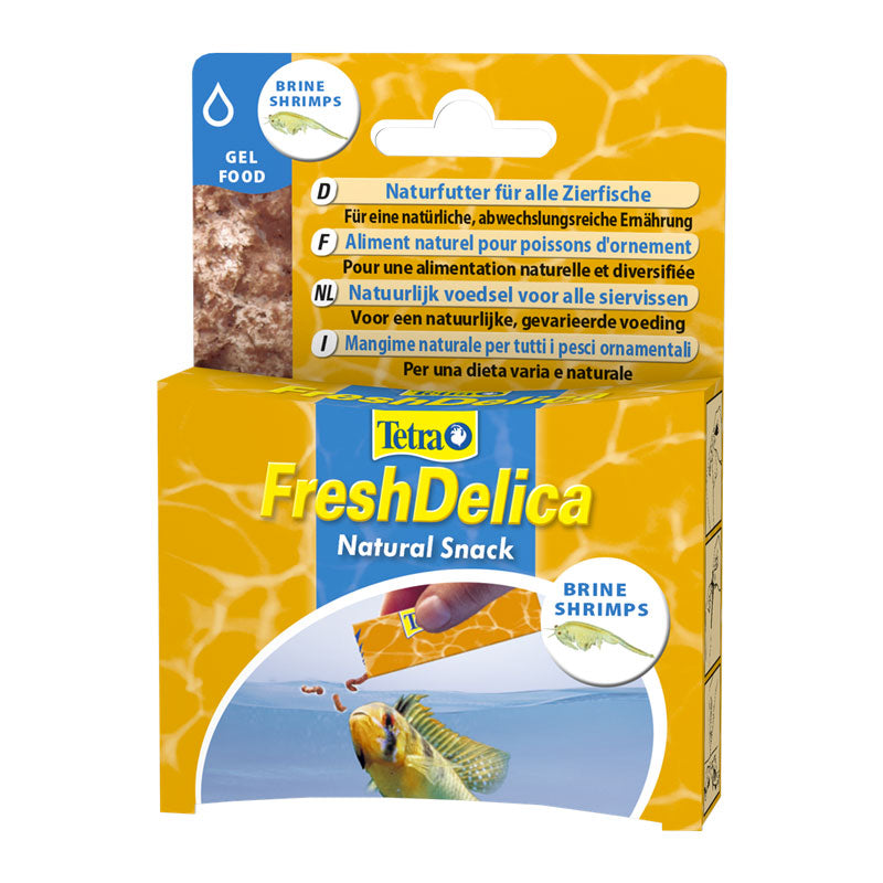 Tetra FreshDelica Brine Shrimps Natural Snack 48g