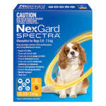NexGard Spectra Chews for Small Dogs 3.6-7.5kg - 12 Pack Value Bundle