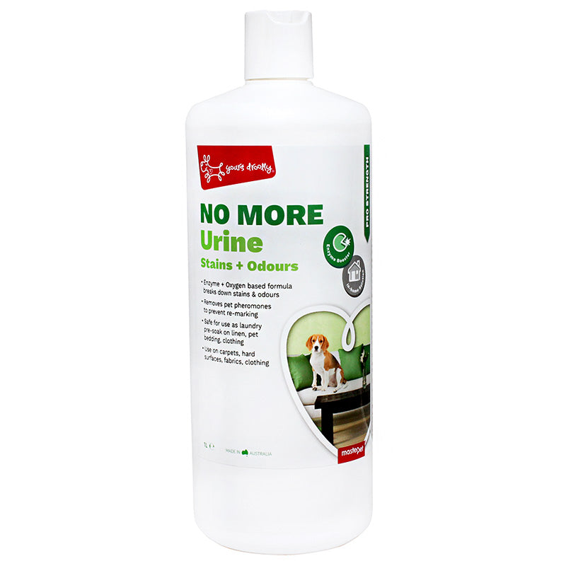 Yours Droolly No More Urine Stains + Odours 1L