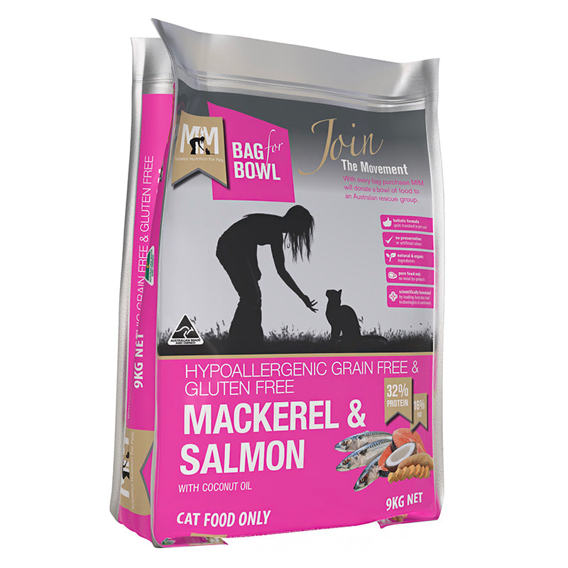 MfM Mackerel & Salmon Grain Free Dry Cat Food