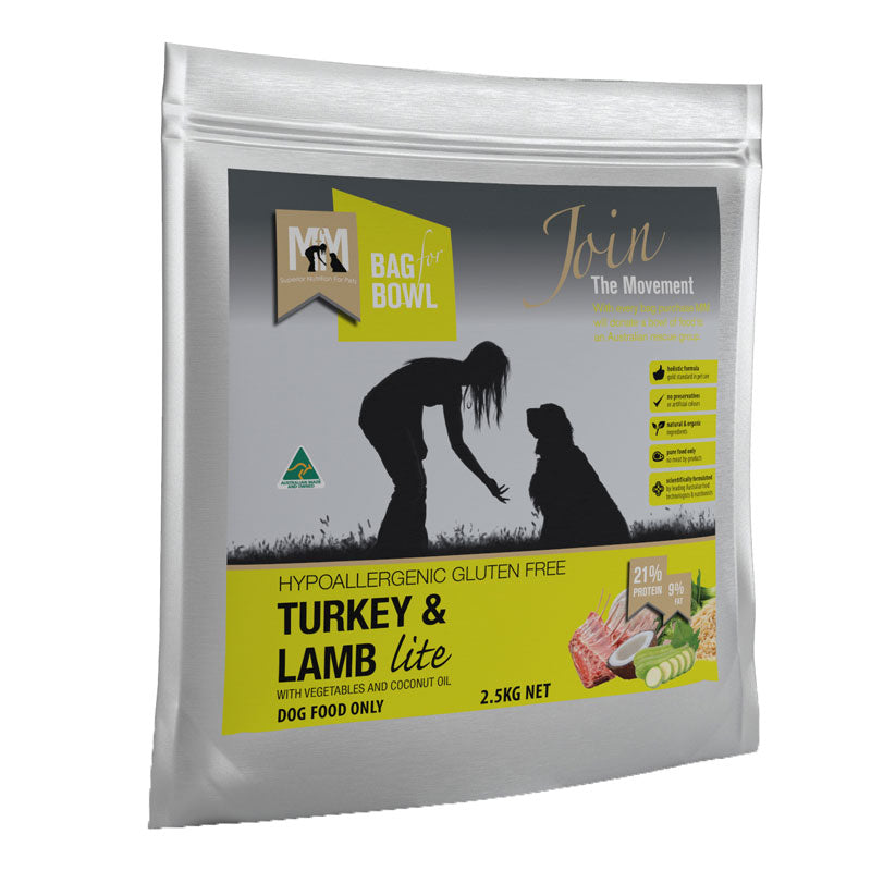 Meals for Mutts Turkey &amp; Lamb Lite Gluten Free Dog Food