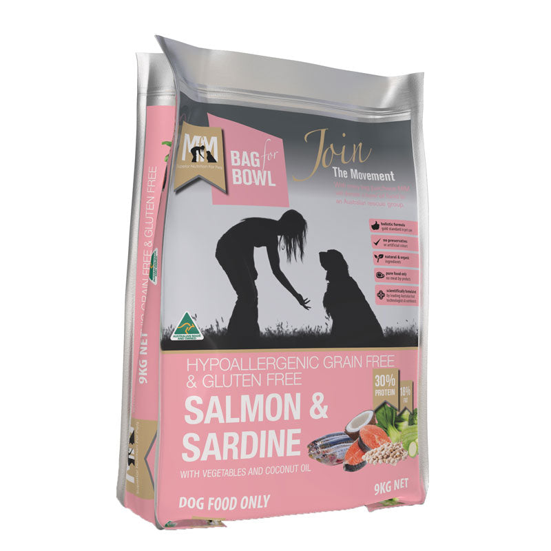 Meals for Mutts Grain Free Salmon &amp; Sardine W/Vegetables &amp; Coconut Oil
