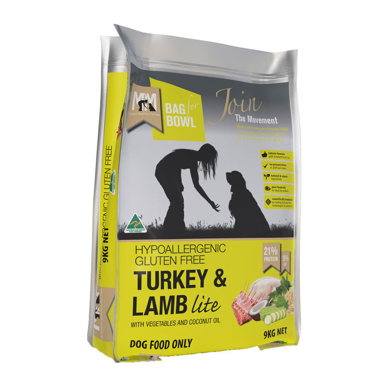 MfM (Meals for Mutts) Turkey & Lamb Lite Gluten Free Dry Dog Food