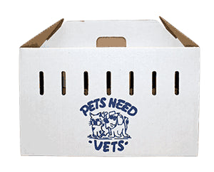 Pet Pack Disposable Cardboard Pet Carrier
