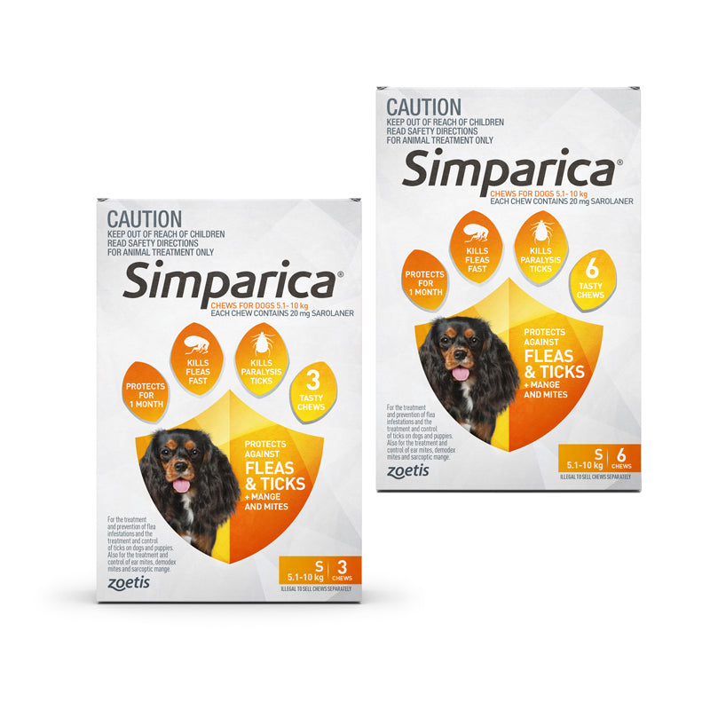 Simparica for Small Dogs 5.1 to 10kg