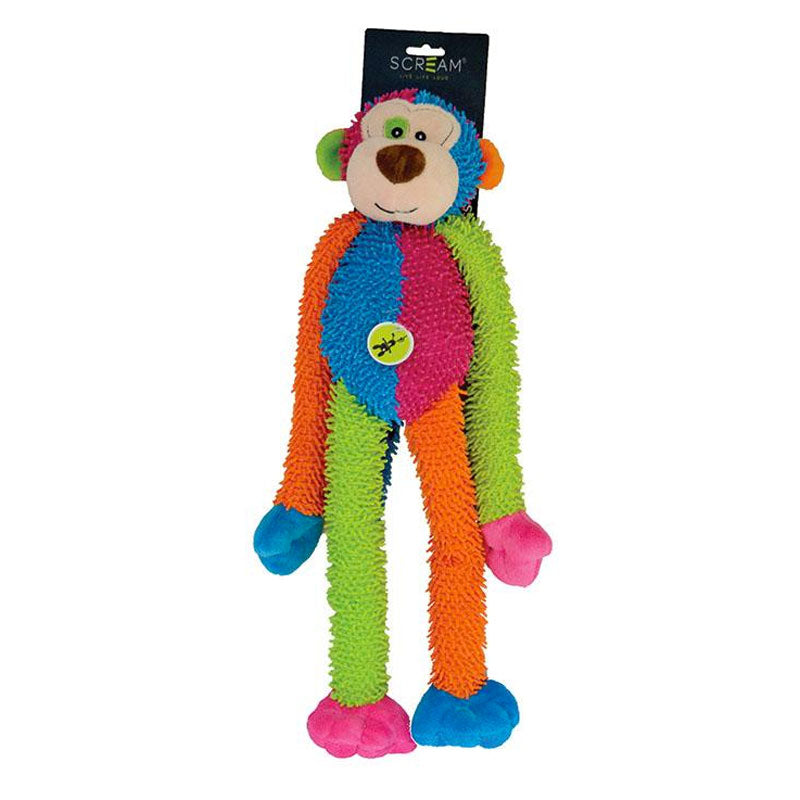 Scream Crew Monkey Dog Toy