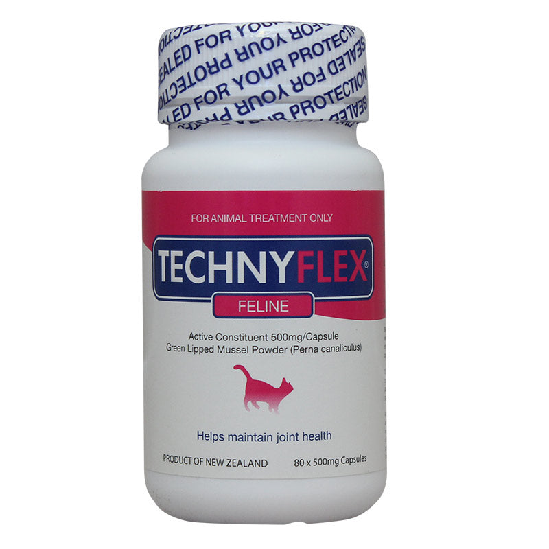 Technyflex Feline Natural Joint Supplement Capsules 80&#39;s