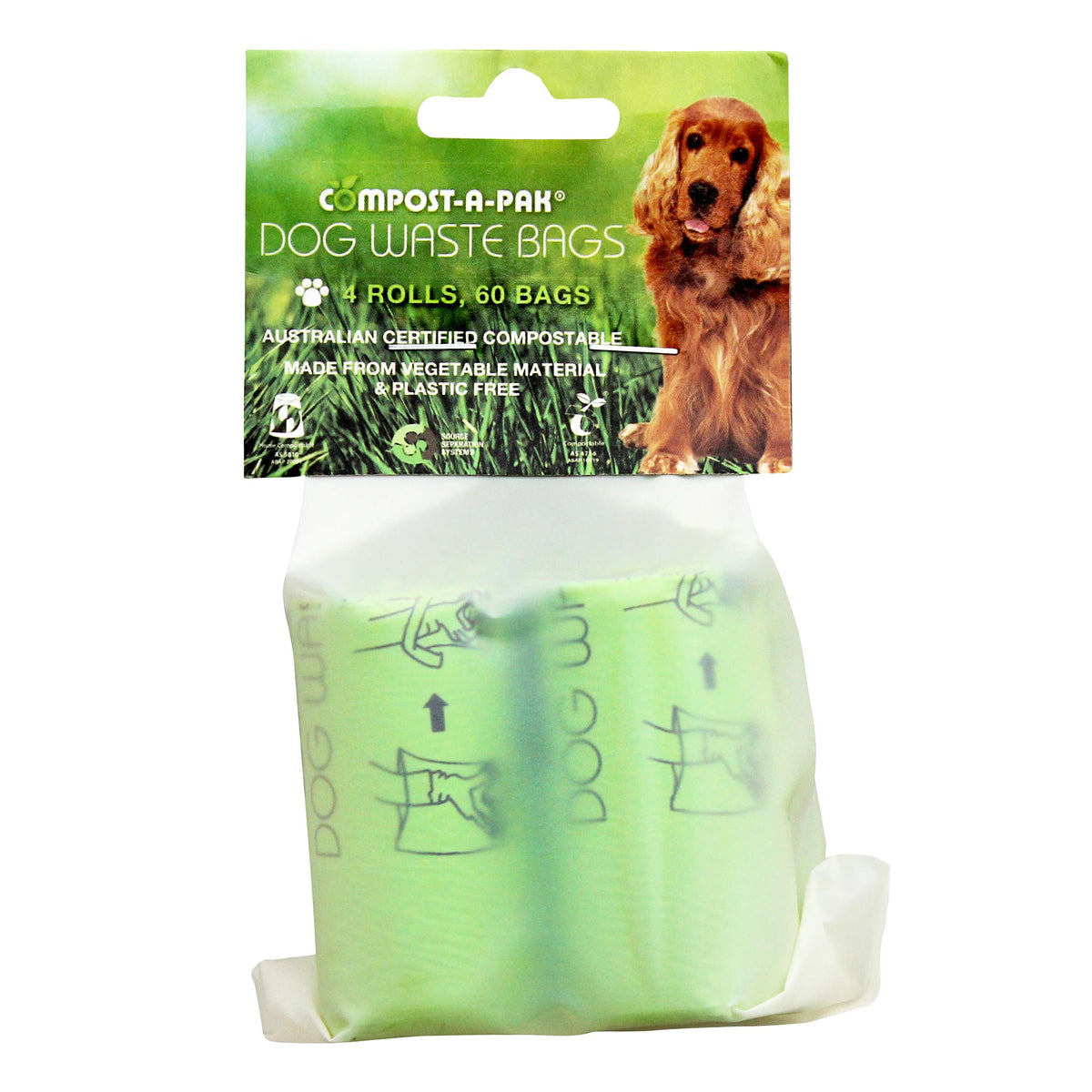 Compost-A-Pak Home Compostable Biodegradable Dog Poop Bags