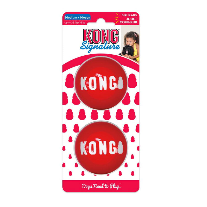 KONG Signature Balls - 2 Pack