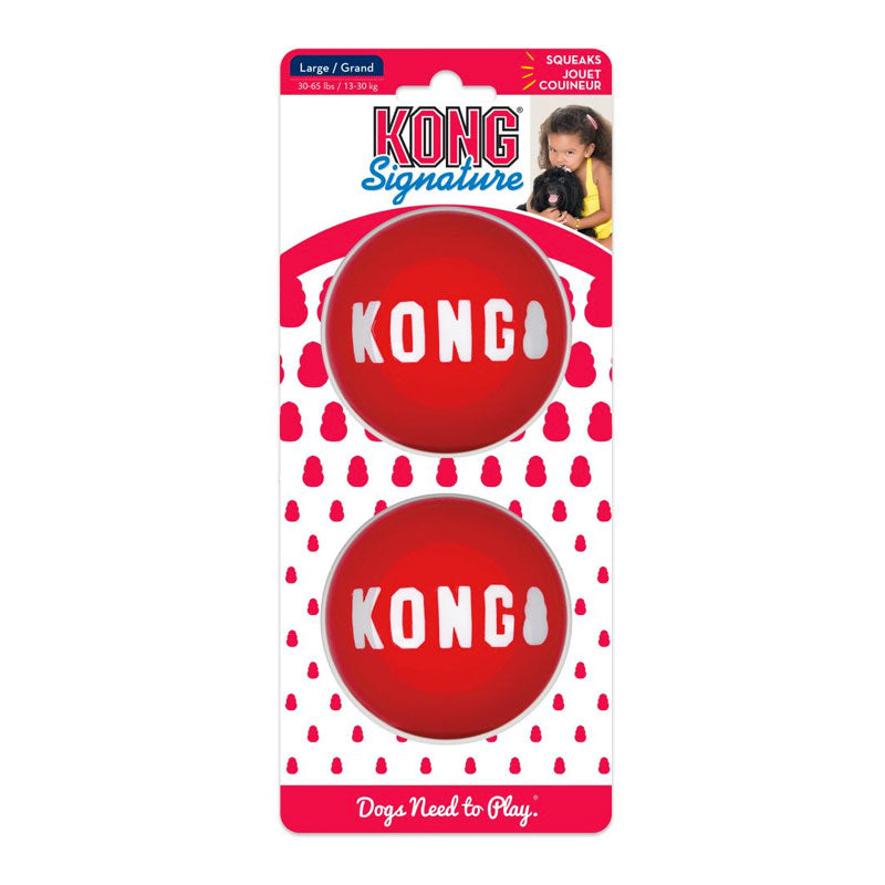 KONG Signature Balls - 2 Pack