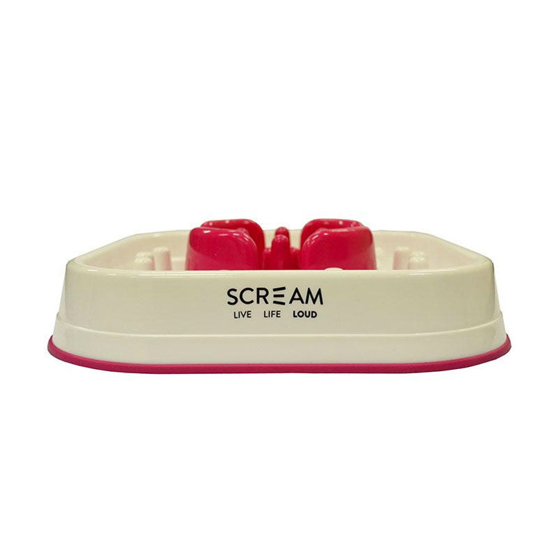 Scream Slow Feed Interactive Dog Bowl