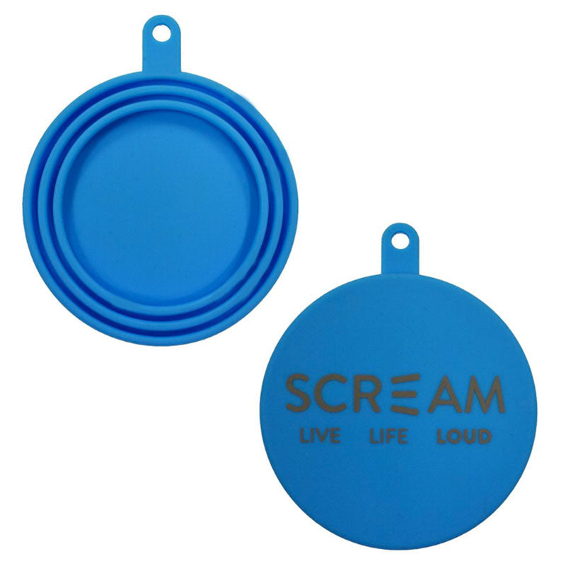 Scream Silicone Pet Food Can Cover - 2 Pack