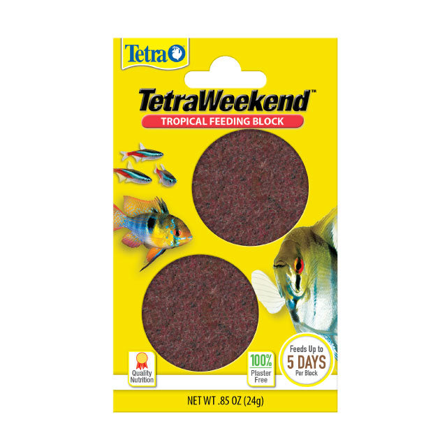 Tetra Weekend and Vacation Feeding Blocks for Tropical Fish