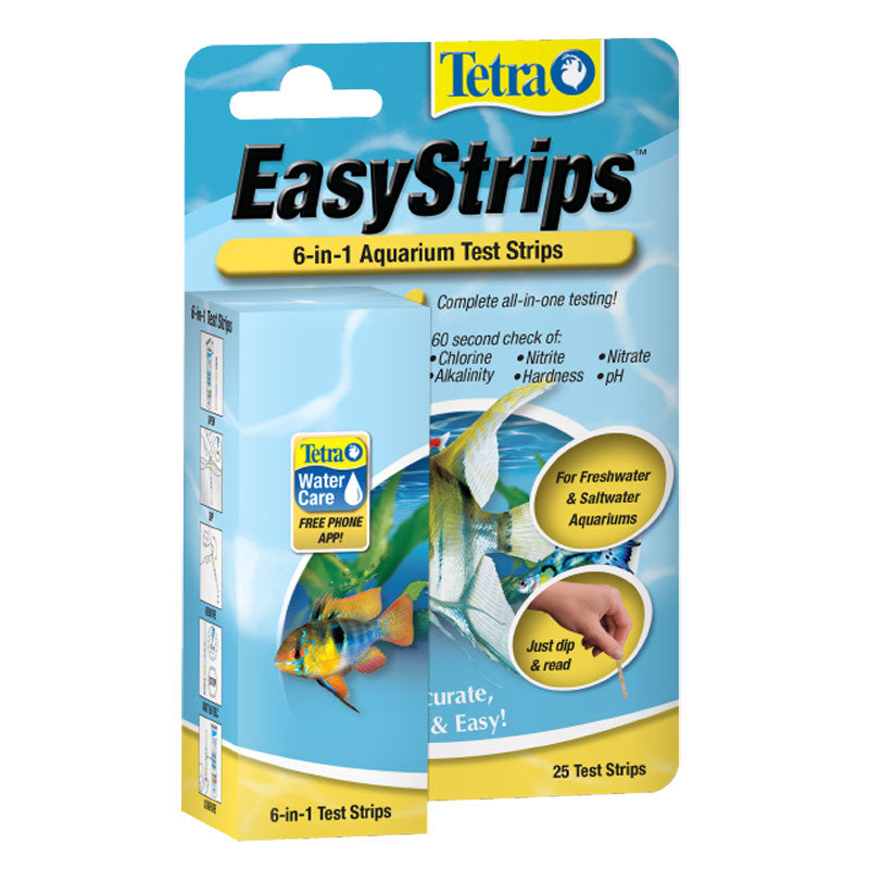 Tetra EasyStrips 6 in 1 Aquarium Test Strips