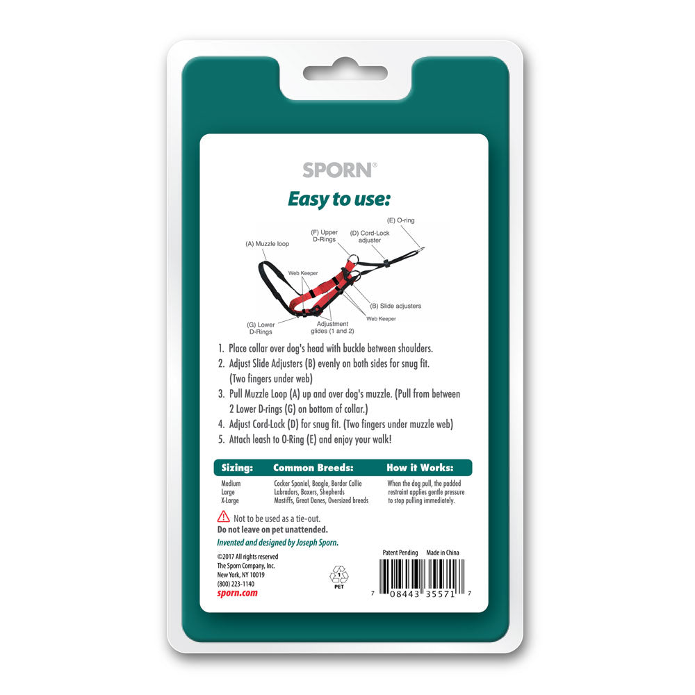 Sporn Head Control Halter