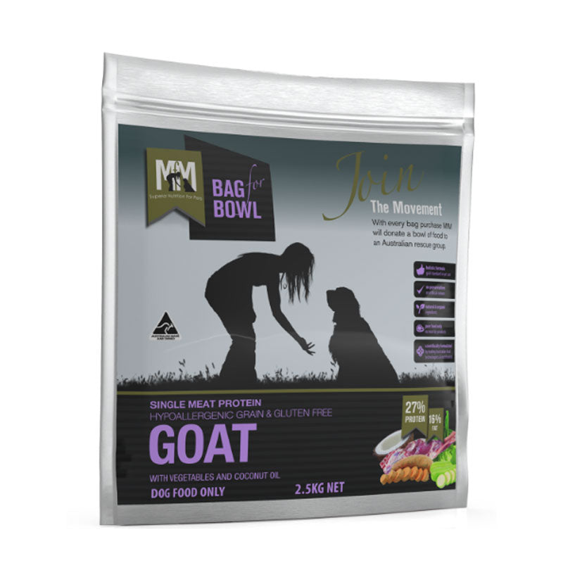 MfM (Meals For Mutts) Goat Single Protein Grain & Gluten Free Dry Dog Food