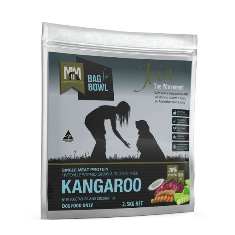 MfM (Meals For Mutts) Kangaroo Single Protein Grain & Gluten Free Dry Dog Food