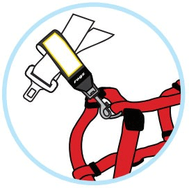 Rogz Utility Car-Safe Safety Belt Clip