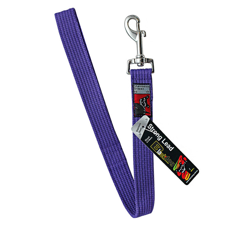 Black Dog Wear Strong Lead Short 0.5m - Stainless Steel