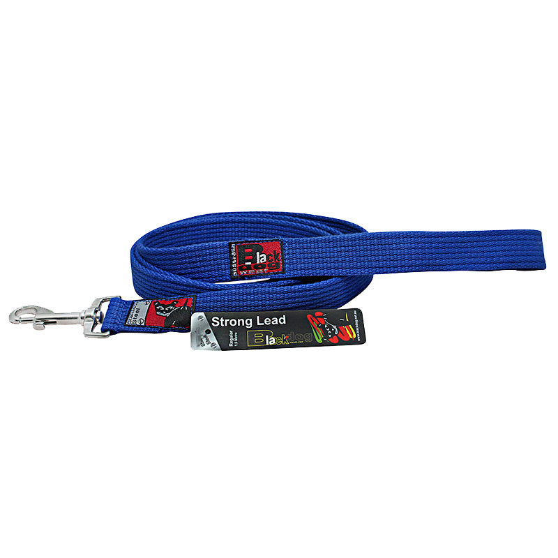 Black Dog Wear Strong Lead Regular 1.5m - Stainless Steel